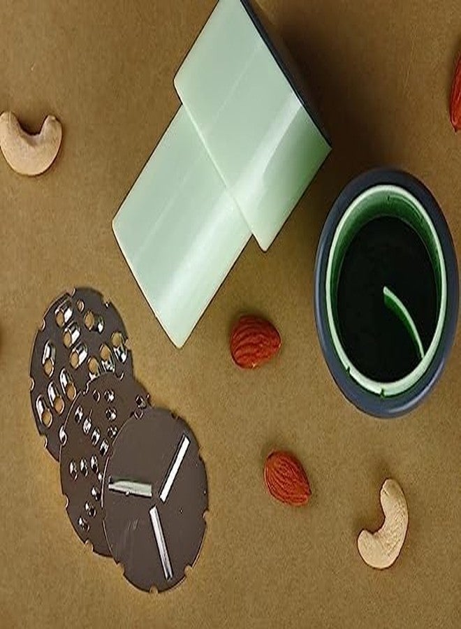 BigPlayer 3-in-1 Plastic Dry Fruit & Paper Mill Grinder Slicer - Versatile & Efficient Kitchen Tool - Image 4